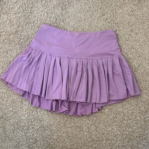 Chic Lavender Mini Skort